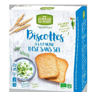 Biscottes Bises Sans Sel 270g