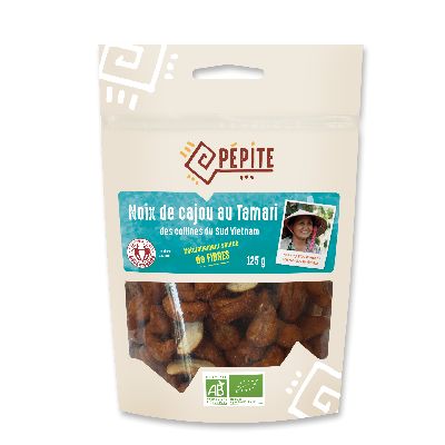 Noix Cajou Tamari Bio Equitable 125g De Viet Nam