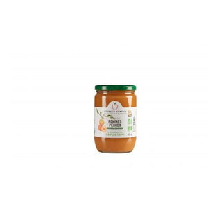 Puree Pommes Peches 630 G