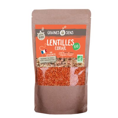 Lentilles Corail France 500g De France