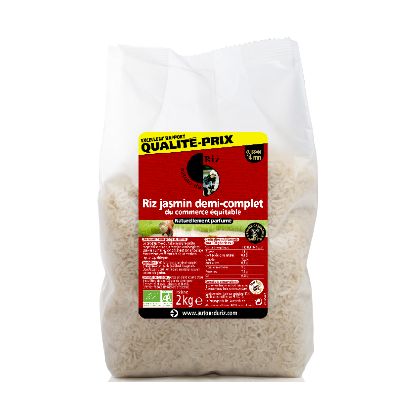 Riz Jasmin 1/2 Complet 2 Kg