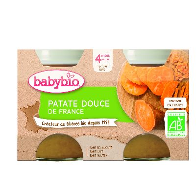 Ppot Patate Douce 2x130g