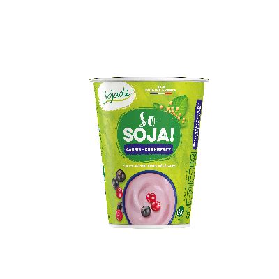 So Soja Cassis Cranberry 400g