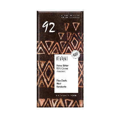 Chocolat Noir 92% Cacao 80g