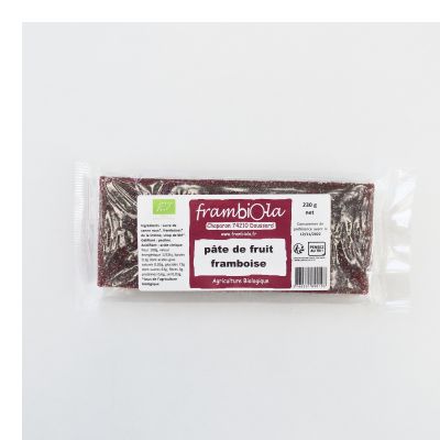 Pate Fruits Framboise 230g